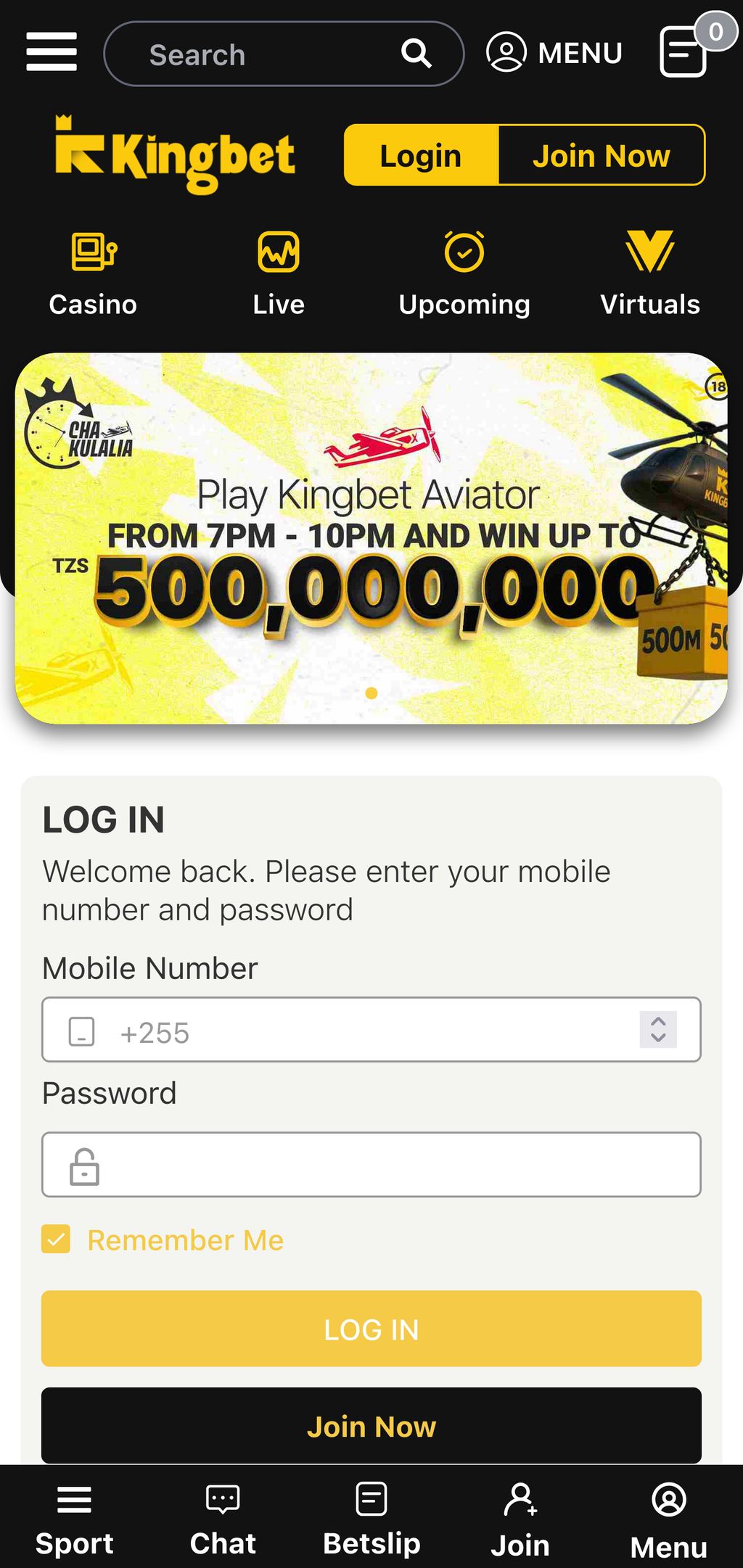 Kingbet official website