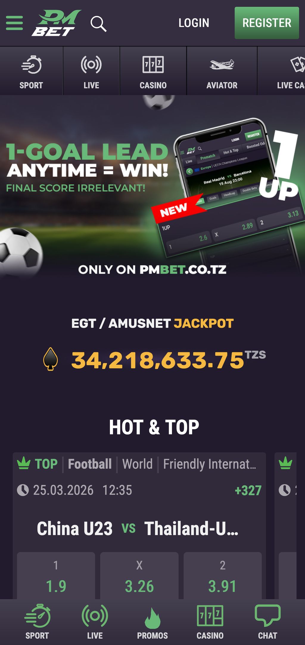 PMbet official website