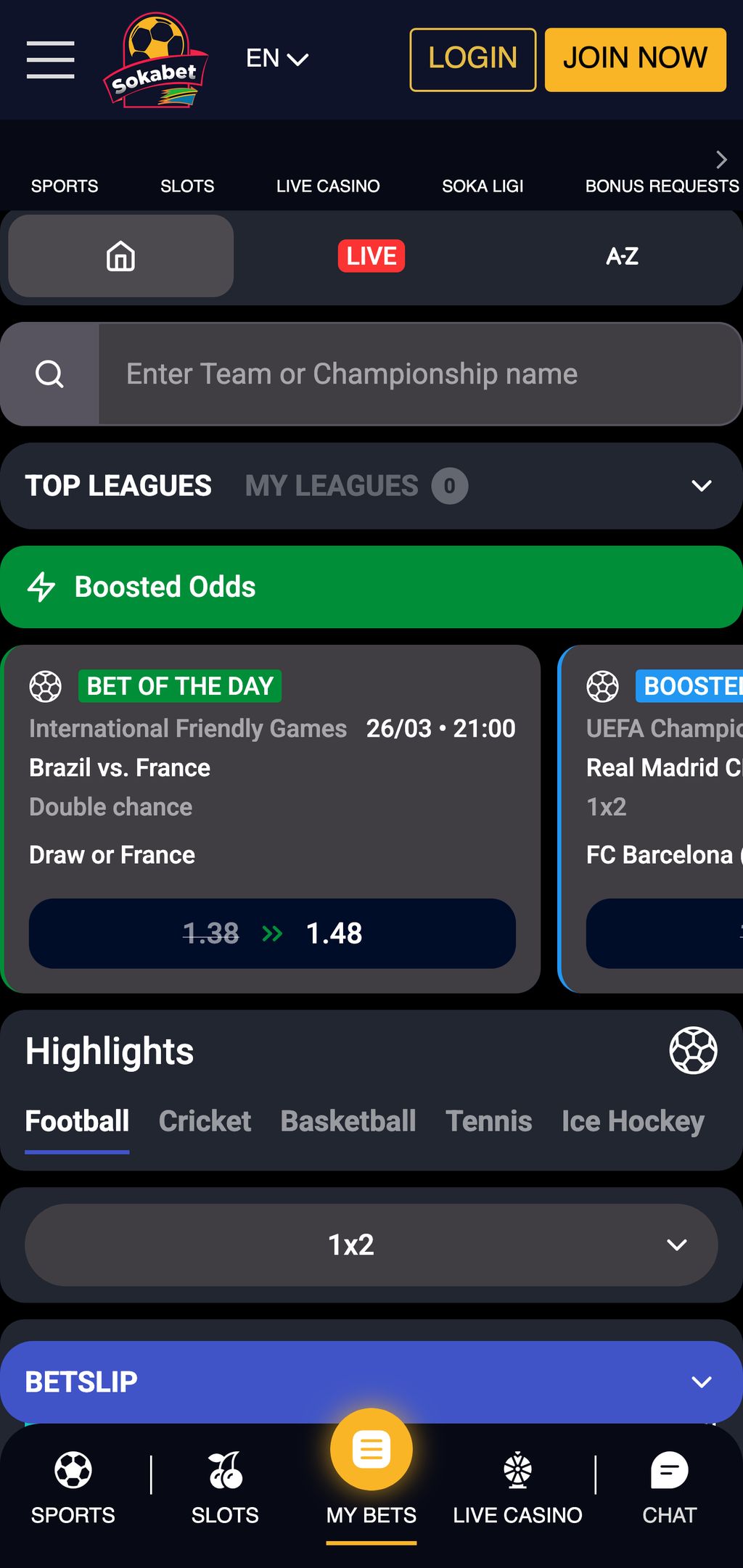 Sokabet official website